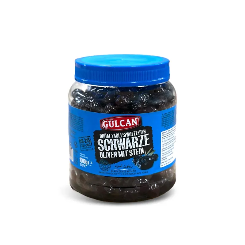 Siyah Zeytin 1000g Gülcan